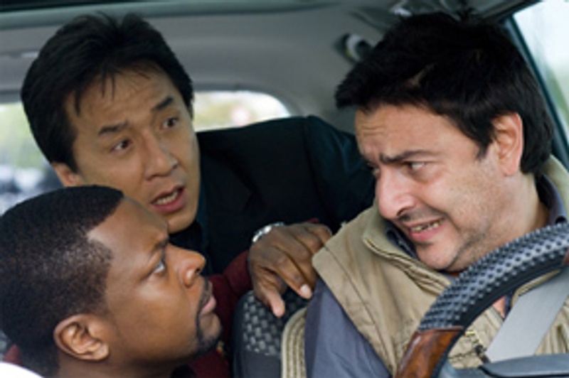 Chris Tucker, Jackie Chan et Yvan Attal dans Heure lmite 3