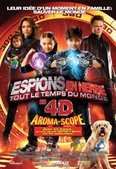 Affiche du film Espions en herbe 4 : Tout le temps du monde