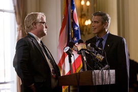 Une scène du film The Ides of March