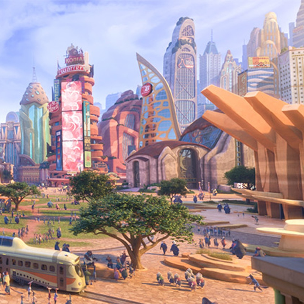 Une scène du film Zootopia