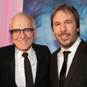 Roger Frappier (au centre), Denis Villeneuve sur le tapis rouge des Jutra 2012