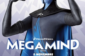 Affiche en français du film Megamind Affiche en français du film Megamind