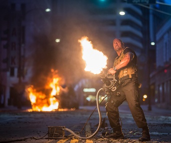 Une scène du film Furious 7