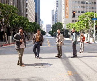 Une scène du film Inception