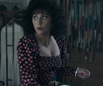 Une scène du film House of Gucci