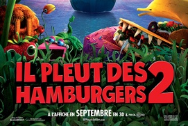 Affiche du film Il pleut des hamburgers 2 Affiche du film Il pleut des hamburgers 2