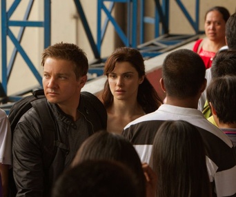 Une scène du film The Bourne Legacy