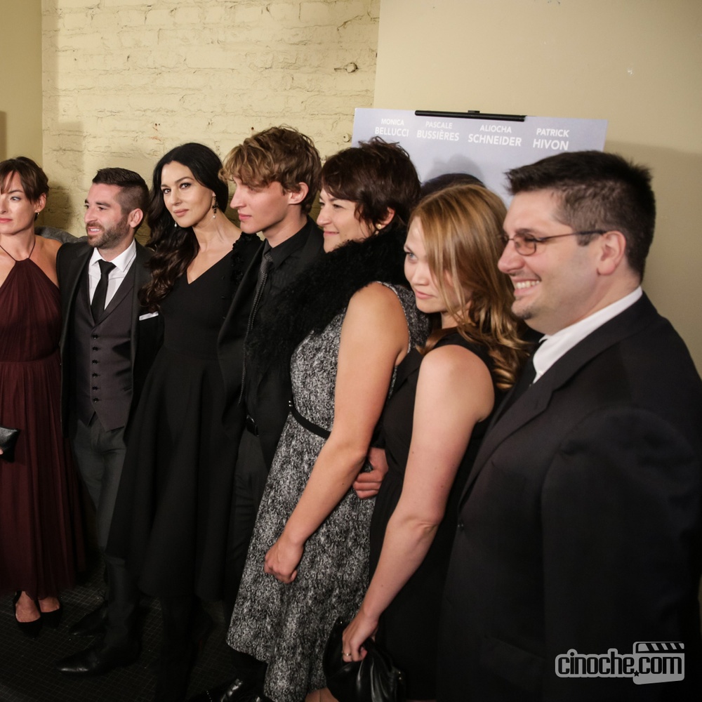 Sur le tapis rouge du film Ville-Marie