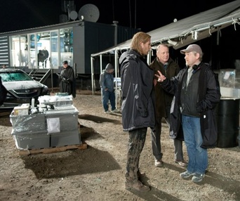 Sur le plateau du film Thor