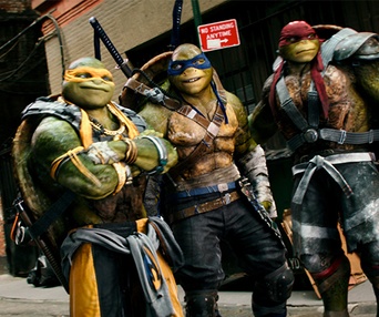 Une scène du film Teenage Mutant Ninja Turtles: Out of the Shadows