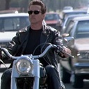Arnold Schwarzenegger dans le film Terminator 2: Judgment Day