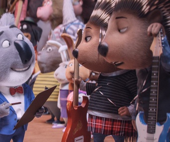 Une scène du film Sing