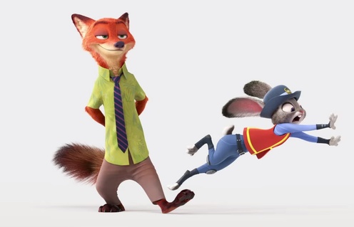 Une scène du film Zootopia