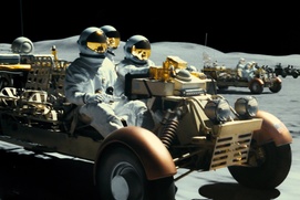 Une scène du film Ad Astra Une scène du film Ad Astra
