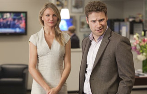 Seth Rogen et Cameron Diaz dans The Green Hornet