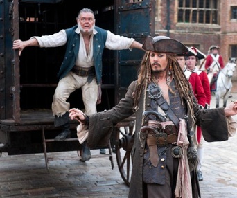 Une scène du film Pirates of the Caribbean: On Stranger Tides