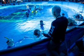 Sur le plateau du film Avatar: The Way of Water Sur le plateau du film Avatar: The Way of Water
