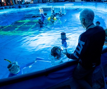 Sur le plateau du film Avatar: The Way of Water