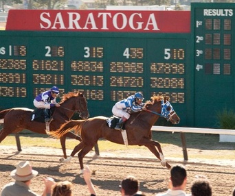 Une scène du film Secretariat