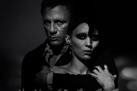 Affiche du film The Girl with the Dragon Tattoo