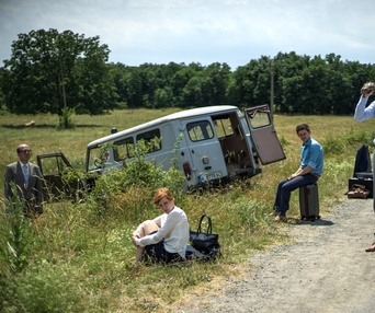 Une scène du film King of the Belgians