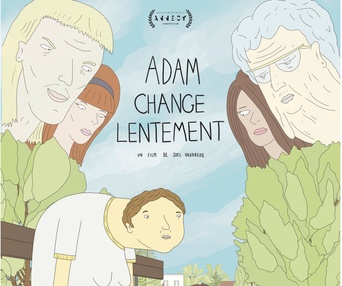 Affiche du film Adam change lentement