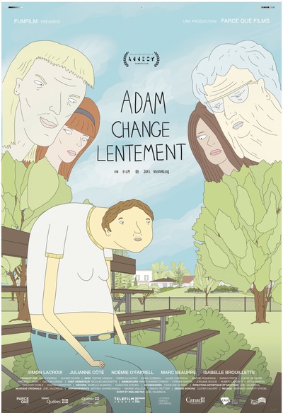 Affiche du film Adam change lentement