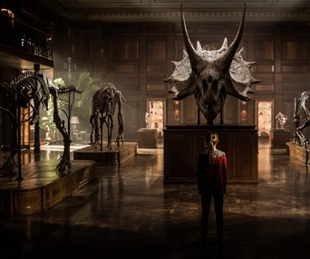 Une scène du film Jurassic World: Fallen Kingdom