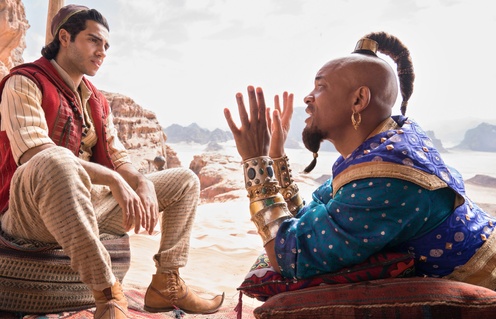 Une scène du film Aladdin