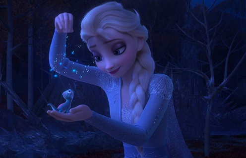 Une scène du film Frozen 2