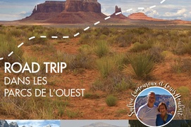 Affiche du film Les aventuriers voyageurs - Parcs de l'ouest