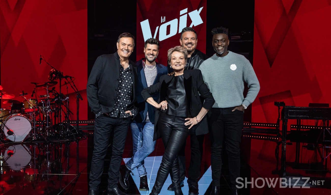 Plateau de tournage de La Voix 2023 