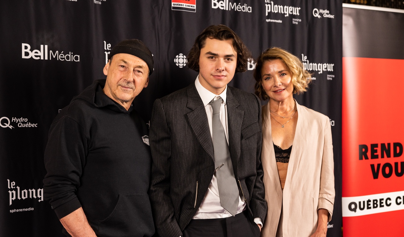 Première du film Le plongeur aux 41e Rendez-vous Québec Cinéma (RVQC) 