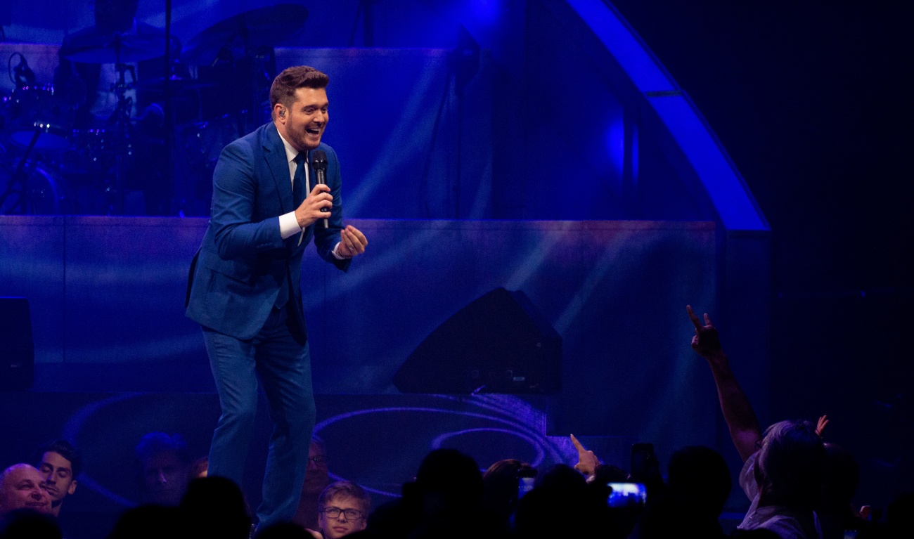 Image de l'article Le charme opère pour Michael Bublé à Québec