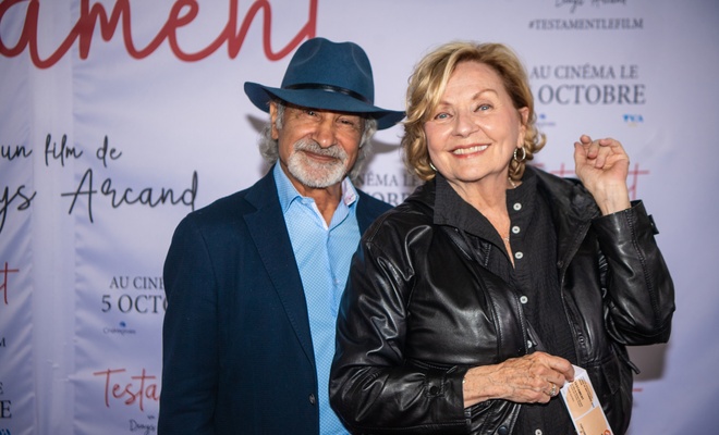 Tapis rouge du film <em>Testament</em>