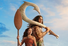 Affiche en anglais de Moana