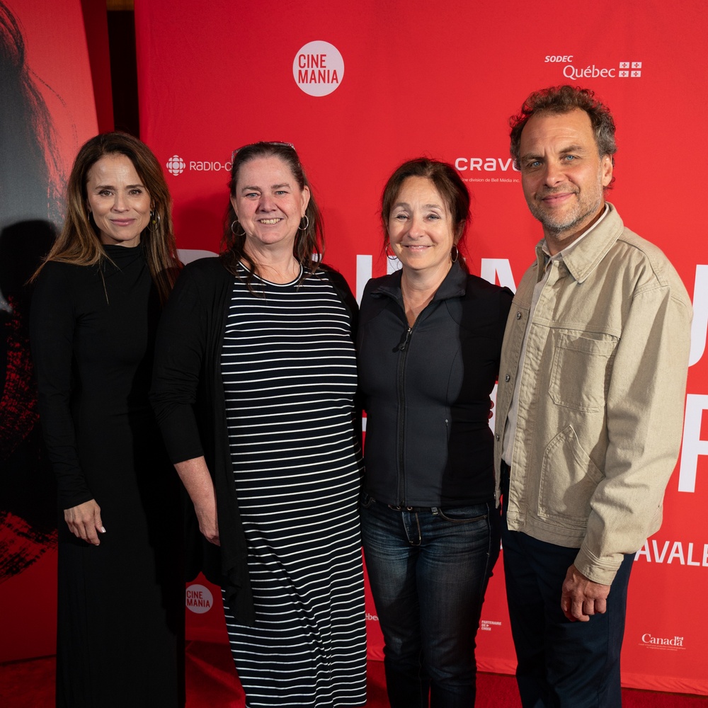 Tapis rouge du film Pauline Julien, femme pays
