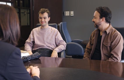 Image de l'article Mathieu Gratton ému par un cadeau de son fils Benjamin