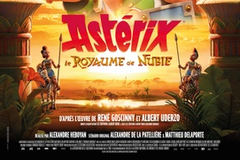 Affiche du film Astérix et le Royaume de Nubie