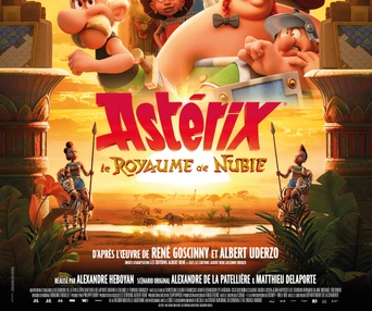 Affiche du film Astérix et le Royaume de Nubie