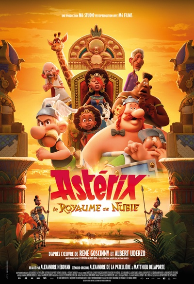 Affiche du film Astérix et le Royaume de Nubie