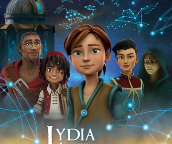 Affiche du film Lydia et le vaisseau des tempêtes
