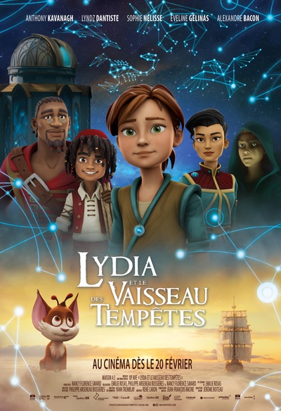Affiche du film Lydia et le vaisseau des tempêtes