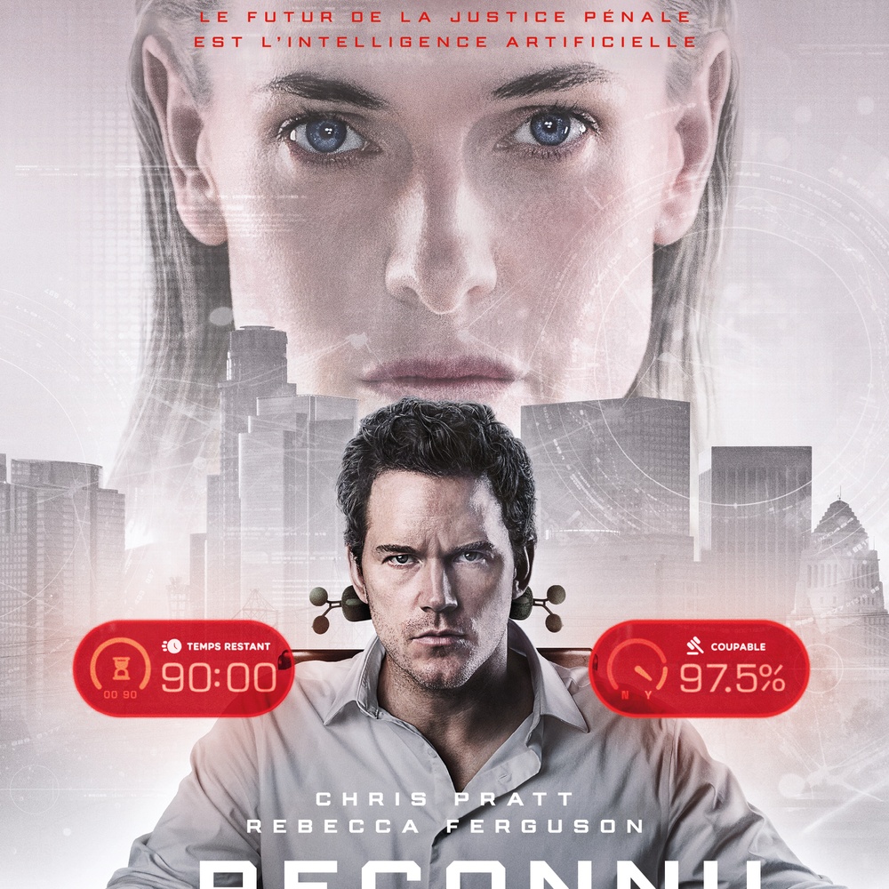 Affiche en français du film Reconnu coupable