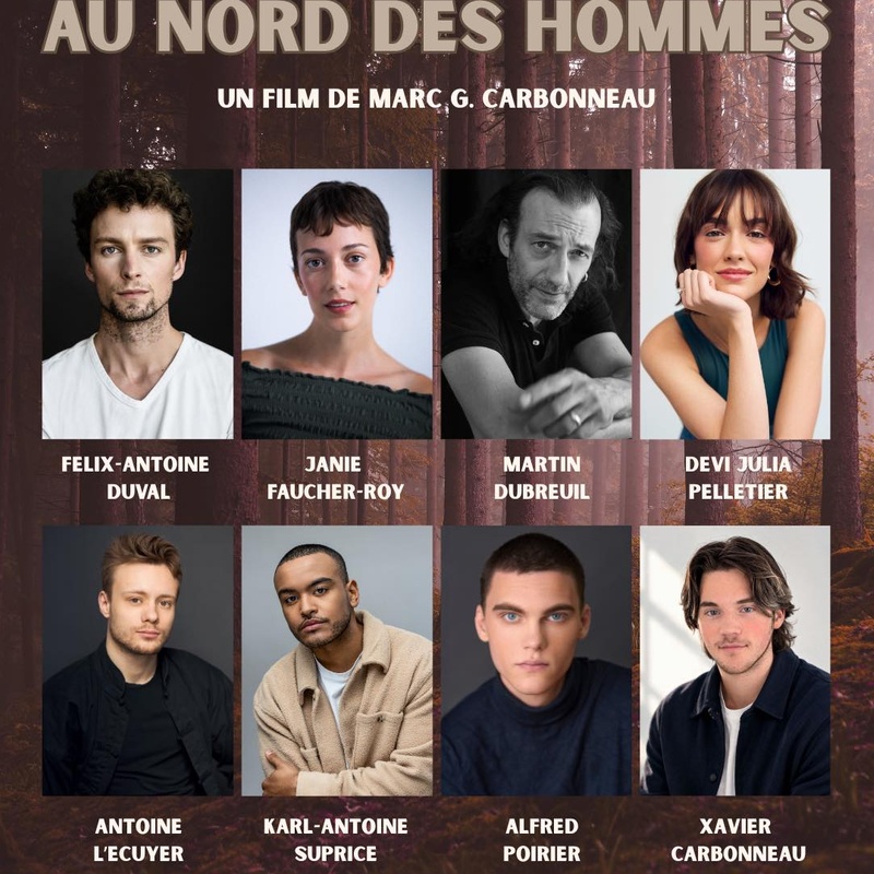 Distribution du film Au nord des hommes