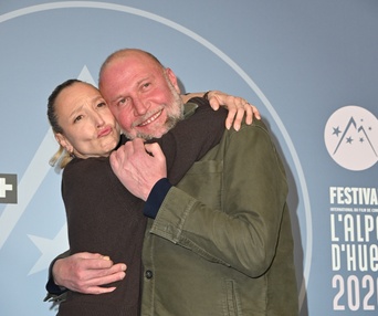 Audrey Lamy et François Damiens
