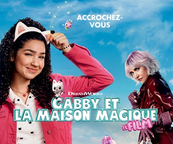 Affiche du film Gabby et la maison magique : Le film