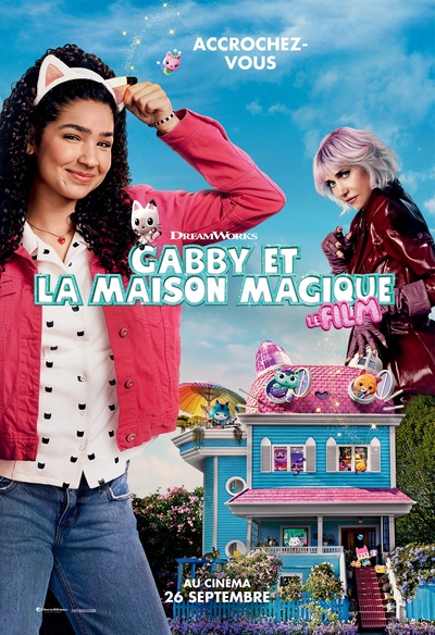 Affiche du film Gabby et la maison magique : Le film