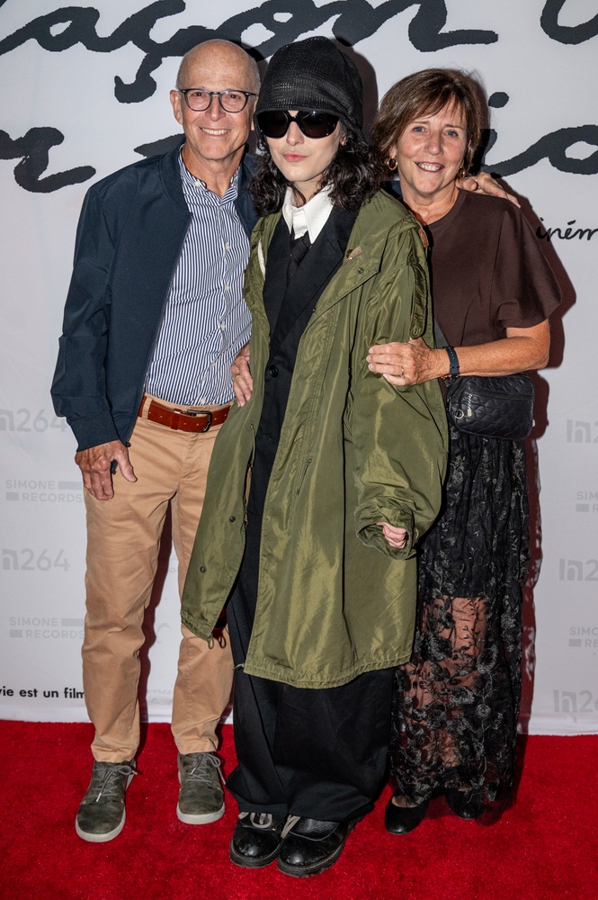 Hubert Lenoir et ses parents