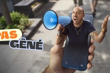 Pas gêné